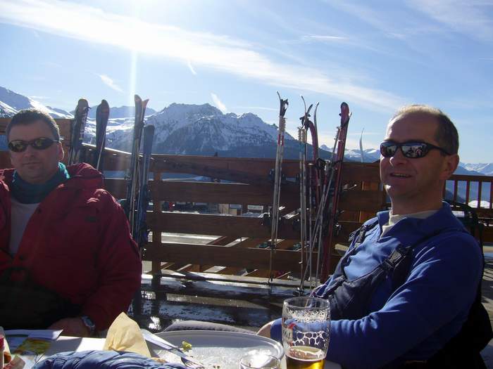 Nick & Gerry in La Rosiere